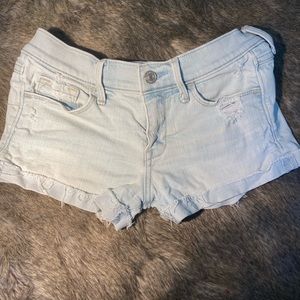 Abercrombie & Fitch Low Rise Jean Shorts